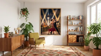 Interieurvoorbeeld: Berlijn: tango van de gouden nacht