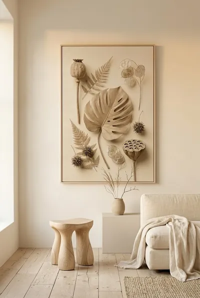 Interieurvoorbeeld: Botanische symmetrie