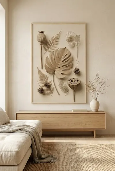 Interieurvoorbeeld: Botanische symmetrie