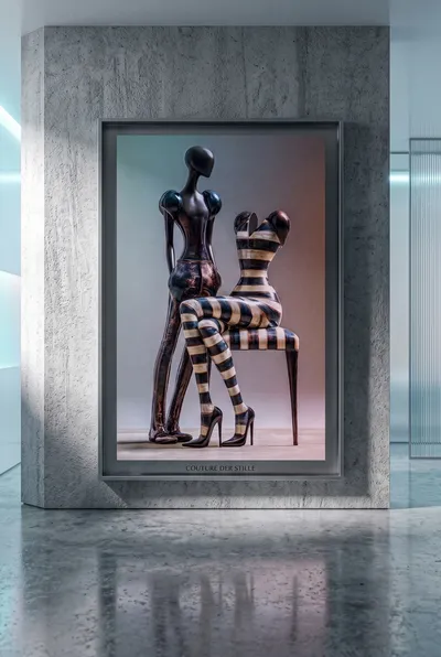 Interieurvoorbeeld: Couture van de stilte