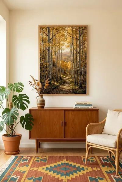 Interieurvoorbeeld: Gouden herfst