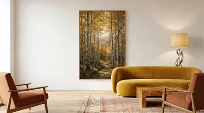 Interieurvoorbeeld: Gouden herfst