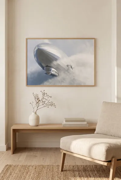 Interieurvoorbeeld: Luchtschip Zeppelin LZ 126