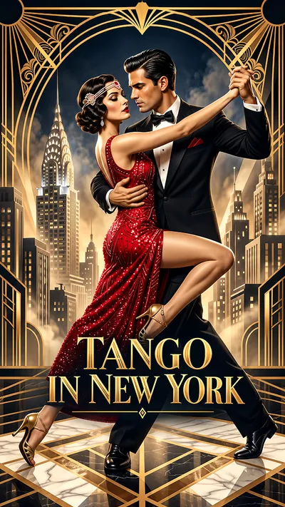 Wandkunst: Tango in New York wanneer vertrouwen het ritme bepaalt