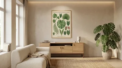 Interieurvoorbeeld: Tropisch herbarium