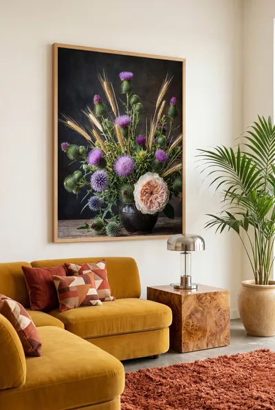 Interieurvoorbeeld: Wilde gratie