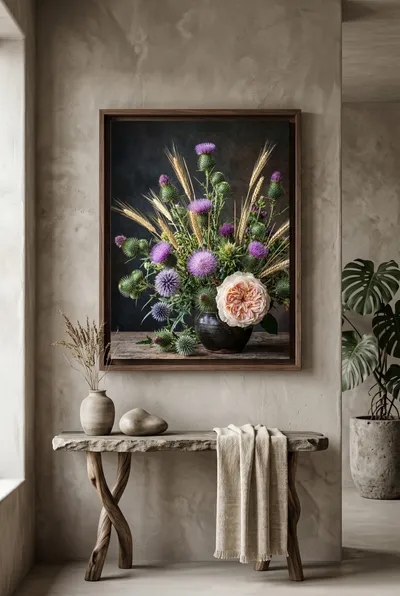 Interieurvoorbeeld: Wilde gratie